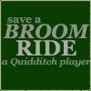 ride a quidditch player