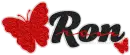 ron with red butterflies