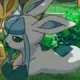 Glaceon Lazy resting in the shade
