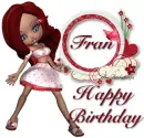 Happy Birthday-Fran