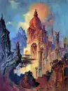 dragon and castle