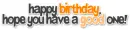 Happy Birthday