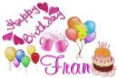 Happy Birthday Fran