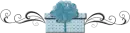 Blue Present Divider