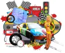 Kyle M&M car