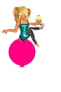 Girl on a Ballon 