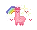 pink llama