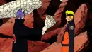Konan giving Naruto Flowers