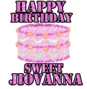 Happy belated birthday Jiovanna