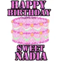 happy birthday nadia