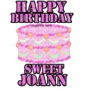 happy birthday Joann