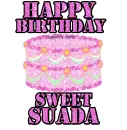 happy birthday suada