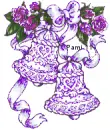 Purple Wedding Bells