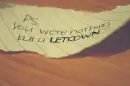 letdown quote