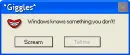 Windows Knows Something You Don't