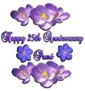 Happy 25th Anniversary Pami