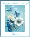 Anniversary Butterflies for Pami