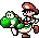 Mario And Yoshi Gif.