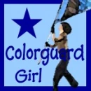 Colorguard Girl