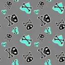 skulls and hearts