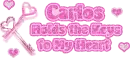 Carlos Pink Keys