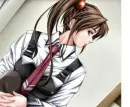 anime school girl