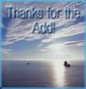 Thanks for the Add!