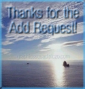 Thanks for the add Request