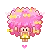 pink tree princess