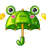 umbrella frog 