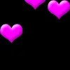 Black & Pink Heart