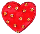 Polka Dot Heart