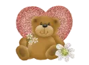 Pink heart Teddy Bear