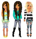 Group of Girl Dolls