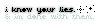 I know your lies.