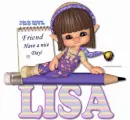 Have a nice day  Lisa