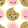 Kawaii Cookies Background
