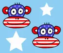 Patriotic Monkey