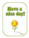 have a nice day!