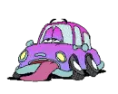 tired car