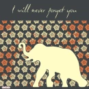 I will never forget you