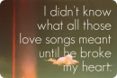 broken heart