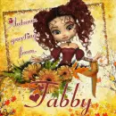 Autumn greatings from Tabby!