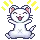 excited ferret.