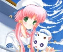 pink haired girl