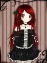 anime cute red head
