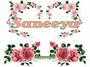 Name :  Saneeya