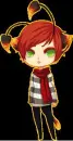 flame girl anime