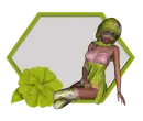 Woman on Label
