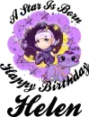 Happy Birthday - Helen - fg - sept bir
